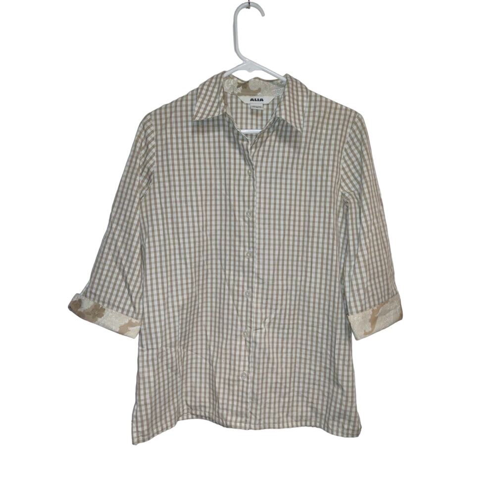 Alia Women's Button Up Shirt Size 8